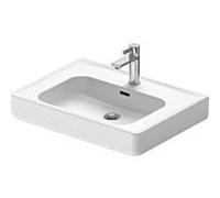 Duravit Soleil by Starck vasque 23766500001 65 x 48 cm, blanc WonderGliss, avec trou pour robinetterie, trop-plein, plateforme pour trou pour robinetterie