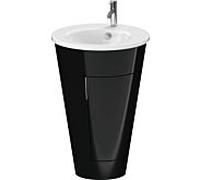 Duravit Starck 1 S1952004040 56x60x82,5cm, debout, noir brillant