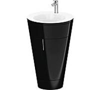 Duravit Duravit Meuble sous-lavabo c-bonded Starck 1 56x86,4x60,5cm, st, IB, G ES ge, noir hgl Quantité:1