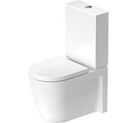 Duravit Starck 2 WC combinaison 21450900001 37x63cm, 4,5 l, réservoir apparent, blanc WonderGliss
