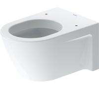 Duravit Starck 2 WC suspendus, 540mm, WC à évacuation verticale, 25340900001, Couleur: Blanc avec Wondergliss