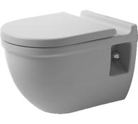 Duravit Starck 3 lavage au mur WC 2215090000 Comfort WC , blanc, hauteur de l'assise + 5 cm