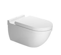 Duravit Starck 3 lavage mural WC 22260900001 wondergliss, avec fixation Durafix, blanc