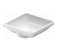 Duravit Starck 3 lavabo à encastrer 03054300001 sans banc de robinetterie, blanc , wondergliss