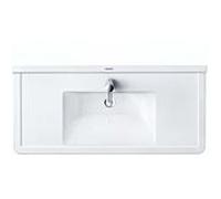 Duravit Meuble lavabo Starck 3 03041000001, 105 x 48,5 cm, Blanc, WonderGliss, encastrable sous