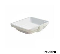 Duravit Starck 3 lavabo à encastrer 0305430000 sans banc de robinetterie, blanc