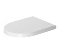 Duravit Starck 3 Vital Lunette de WC - 41.6x37.1x4.6cm - Matière synthétique blanc Brillant 0062410000