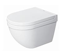 Duravit Starck 3 wall mounted WC 222709000 compact, blanc, fixation invisible