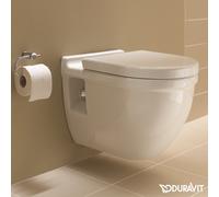 Duravit Starck 3 SET WC suspendu avec abattant à descente progressive, blanc, 42000900A1