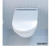 Duravit Starck 3 lavage au mur WC 2227092000 Compact WC , blanc, HygièneGlaze