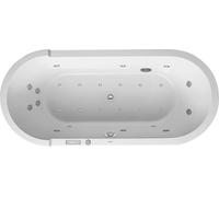 Duravit Starck Bains à remous Ovale, pose libre, Système Combi E, 1800x800mm, 760010000CE1000