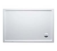 Duravit Starck Slimline de douche rectangulaire 720235000000001 130 x 80 x 6 cm, antidérapant, blanc