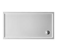 Duravit Starck Slimline de douche rectangulaire 720236000000001 140 x 80 x 6 cm, antidérapant, blanc