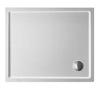 Duravit Starck Slimline douche Starck Slimline 720117000000001 90 x 75 x 4,5 cm, blanc, antidérapant, rectangle