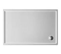 Duravit Starck Slimline douche Starck Slimline 720121000000001 120 x 80 x 5,5 cm, blanc, antidérapant, rectangle