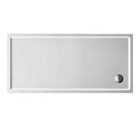 Duravit Starck Slimline douche Starck Slimline 72013000000001 160 x 75 x 6 cm, blanc, antidérapant, rectangle