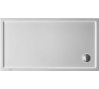 Duravit Starck Slimline douche Starck Slimline 720125000000001 140 x 75 x 5,5 cm, blanc, antidérapant, rectangle