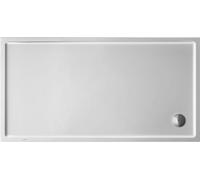 Duravit Receveur de douche rectangulaire Starck Slimline 170 x 90 x 6,5 cm blanc antidérapant