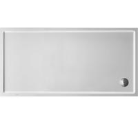Duravit Starck Slimline de douche rectangulaire 720240000000001 180 x 80 x 6,5 cm, antidérapant, blanc