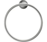 Duravit Starck T Anneau porte-serviette - Ø21cm - Inox brossé 0099477000