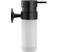 Duravit Distributeur de savon Starck T – montage mural – verre mat 17.6x6cm – noir mat 0099354600