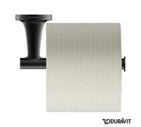 Duravit Starck T Papierrollenhalter 0099374600 noir mat, sur le côté