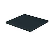 Duravit Stonetto douche 720166680000000 100 x 90 x 5 cm, anthracite mat, en DuraSolid Q