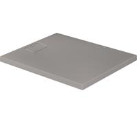 Duravit de douche rectangulaire 720147180000000 100 x 80 x 5 cm, gris béton