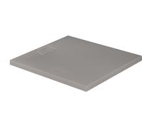 Duravit de douche rectangulaire 720166180000000 100 x 90 x 5 cm, gris béton