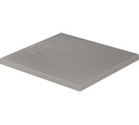 Duravit Stonetto receveurs de douche rectangulaires, DuroCast UltraResist, 900x800mm, 720145180000000, Couleur: Gris Béton