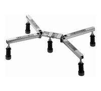 Duravit Pied pour receveur de douche 70x70 cm, gris, réglable 85-105 mm