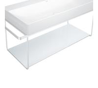 Duravit DuraSquare insert en verre 0099678300 77 x 38 cm, verre de sécurité, blanc