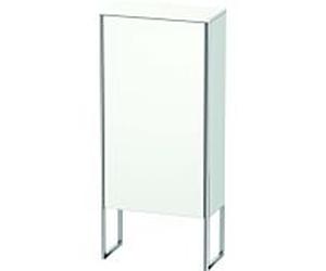 Duravit taille moyenne XSquare XS1304L1818 50x88x23,6cm, porte à gauche, debout, tapis blanc