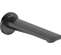Duravit, bec de baignoire Tulum TU5240010046, DN 15, saillie 171 mm, noir mat