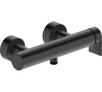 Duravit Mitigeur de douche Tulum TU4230000046 apparent, raccordements en S, noir mat