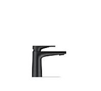 Duravit Tulum mitigeur lavabo FreshStart TU1011002046 saillie 110mm, sans tirant garniture de vidange , noir mat