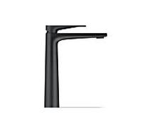 Duravit Tulum mitigeur lavabo TU1040002046 sans tirant garniture de vidange , projection 155mm, noir mat