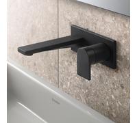 Duravit Tulum set de montage final TU1070004046 encastré mitigeur lavabo , saillie 155mm, noir mat