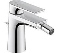 Duravit Tulum by Starck Mitigeur monocommande de bidet, Robinet de bidet pour Salle de Bains (hauteur de sortie 83 mm), avec tirette et garniture de vidage, monocommande pour bidet, chromé