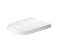 Duravit Univavo WC siège carré 0023890000 mécanisme de fermeture amortie, amovible, charnières en acier inoxydable, blanc