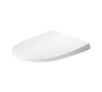 Duravit Univavo WC siège en forme de D 0022990000 mécanisme de fermeture amortie, amovible, charnières en acier inoxydable, blanc