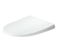 Duravit Univavo WC siège en forme de D 0022990000 mécanisme de fermeture amortie, amovible, charnières en acier inoxydable, blanc