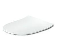Duravit Univavo WC siège en forme de D 0023390000 mécanisme de fermeture amortie, amovible, charnières en acier inoxydable, blanc