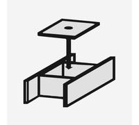 Duravit Universal Compartiment intérieur avec couvercle, UV984600000,