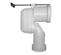Duravit Universal Coude de raccordement, pour cuvette au sol, 8990250000,