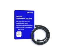 Duravit Flexible de douche UV0610006046 1250 mm noir mat filetage de raccordement G 1/2