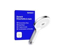 Duravit Douchette UV0652017010 240 mm, filetage de raccordement G 1/2, chromé
