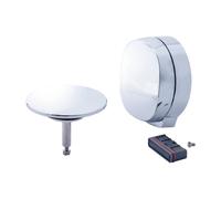 Duravit Universal Set de finition pour garniture de vidage et de trop-plein avec bec déverseur, 792524000001000,