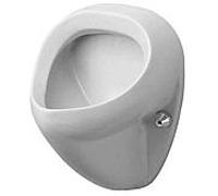 Duravit urinal Bill 08513500001 entrée par l'arrière, aspiration, blanc, wondergliss