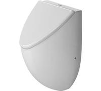 Duravit Urinoir Fizz, entrée aspirant par l'arrière, pour couvercle, blanc,